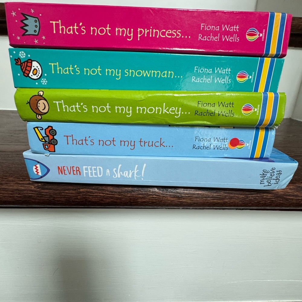 Touchy-Feely That’s Not My/Never Feed Board Book Set - Picture 2 of 5